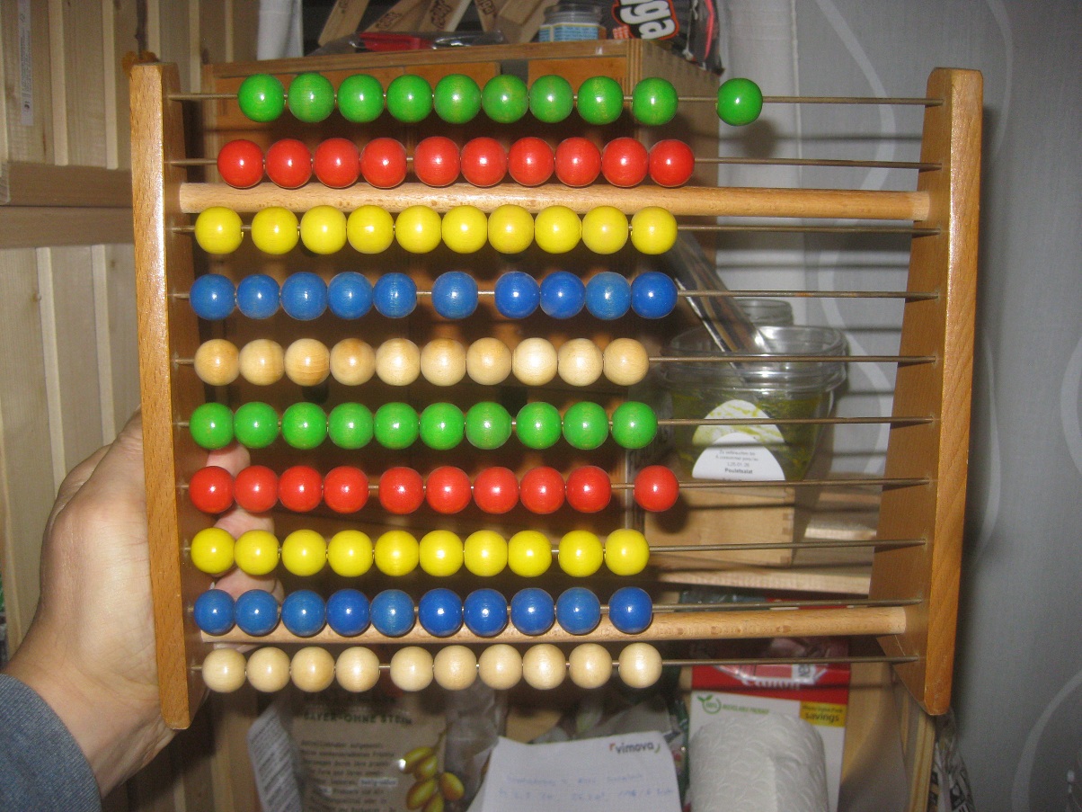 24.1.2026: Der Zählrahmen - gibt es in
"Entwicklungsländern" nicht! 24.1.2026: Der Zählrahmen - gibt es in
"Entwicklungsländern" nicht!