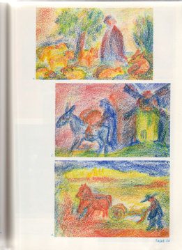 Tafel 24: Malwerke in Bienenwachsfarben:
                          Berufe 02 (ab 3. Schuljahr)