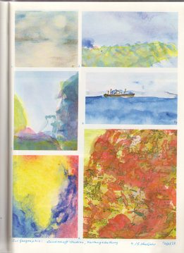 Tafel 28: Geographie-Studien:
                          Landschaftsstudien und Kartengestaltung (4./5.
                          Schuljahr)