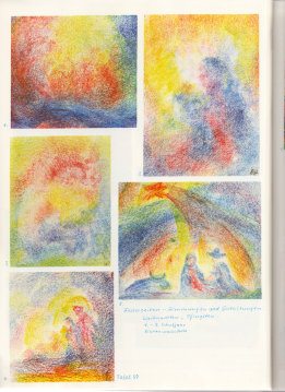 Tafel 59: Christliche Feste 01 in
                          Bienenwachsfarben: "Christliche"
                          Festzeiten Weihnachten, Pfingsten (1.-7.
                          Schuljahr)