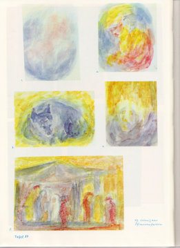 Tafel 89: Studien mit Pflanzenfarben 01
                          (12. Schuljahr)