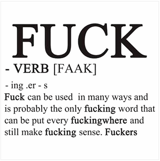 Spurch �ber das Wort "Fuck" 01