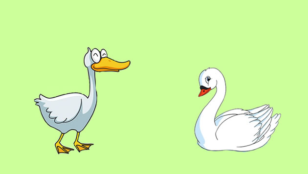 Fabula 21. El cisne, el ganso y el jefe Fabula 21. El cisne, el ganso y el jefe