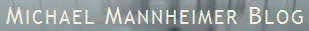 Michael
      Mannheimer-Blog online, Logo