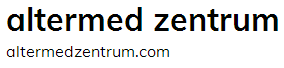 Altermedzentrum
              online, Logo