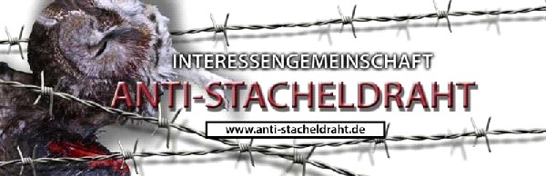 Interessengemeinschaft Anti-Stacheldraht
                          mit einer Online-Petition gegen Stacheldraht