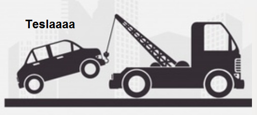 Auto wird
                      abgeschleppt