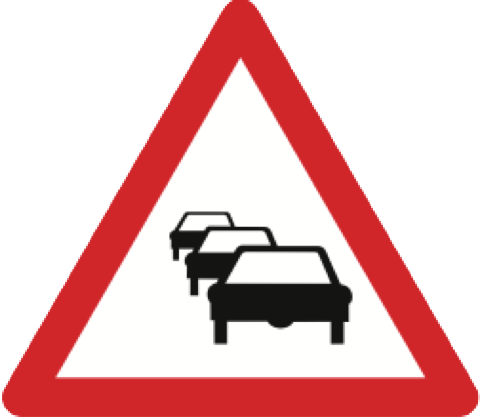 28.
Gefahrensignal: Achtung Stau (Art. 14) 28. Gefahrensignal: Achtung Stau
(Art. 14)