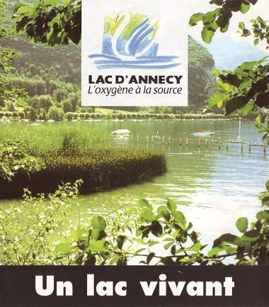 Lac d'Annecy:
Prospekt: Un lac vivant Lac d'Annecy: Prospekt: Un lac vivant,
ein lebendiger See