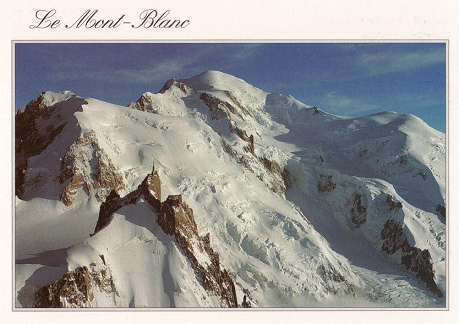 Chamonix Mont Blanc, 4807 m hoch Chamonix Mont Blanc, 4807 m hoch